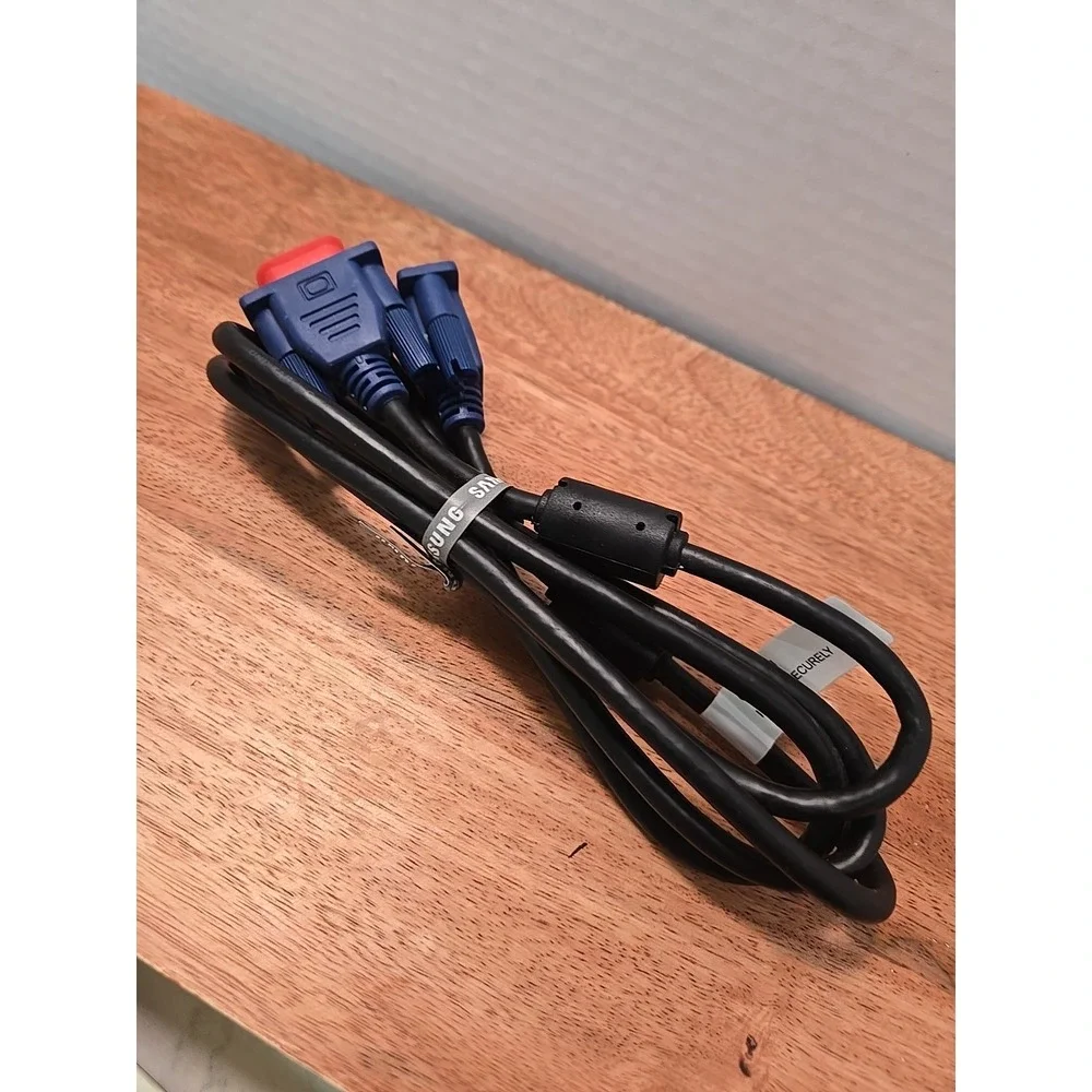 Samsung VGA Cable 5 Ft Male To Male 15 Pin Brand‎ New BN39-00244K Genuine
